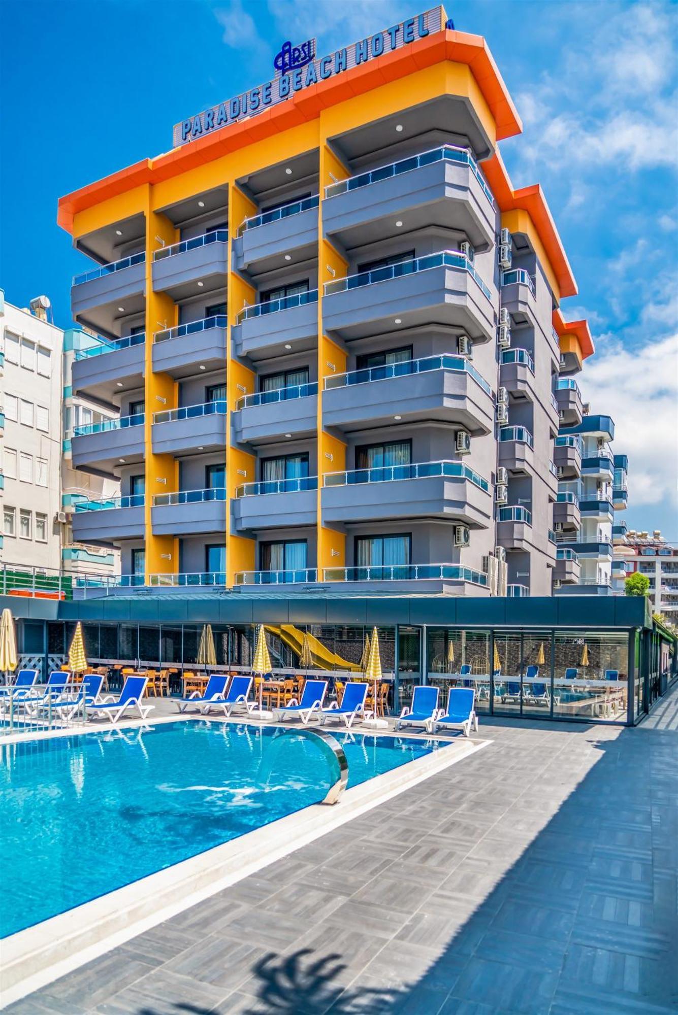 Arsi Paradise Beach Hotel Alanya Exterior photo